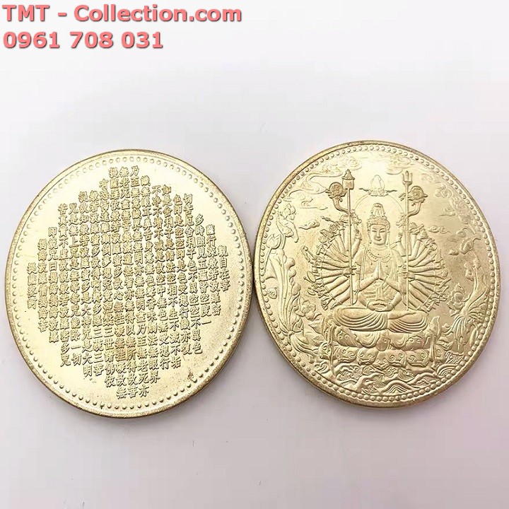 Xu Quán Thế Âm Bồ Tát Mạ Vàng - TMT Collection.com