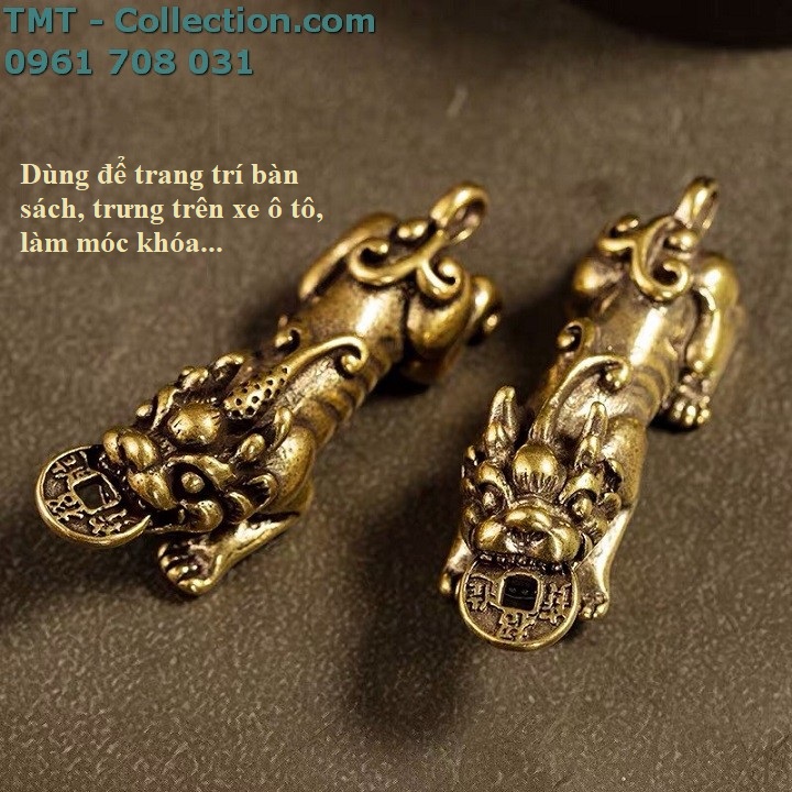 Móc khóa tỳ hưu ngậm tiền - TMT Collection.com