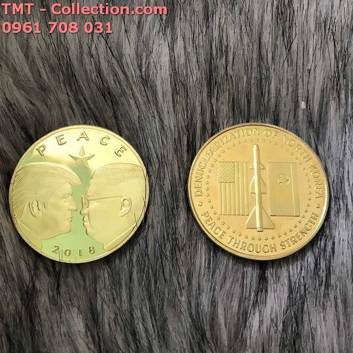 Xu kỷ niệm thượng đỉnh Mỹ - Triều 2018 - TMT Collection.com