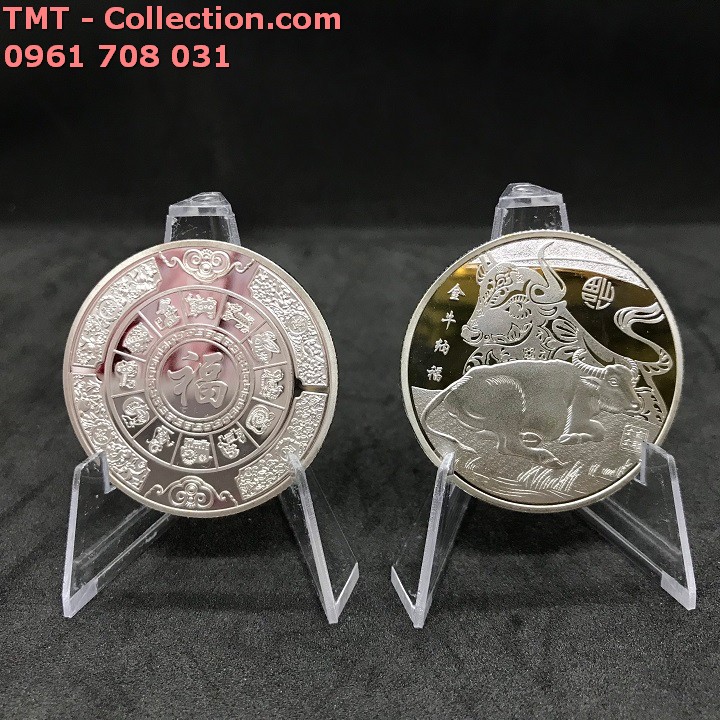 Xu con Trâu Mạ Bạc - TMT Collection.com