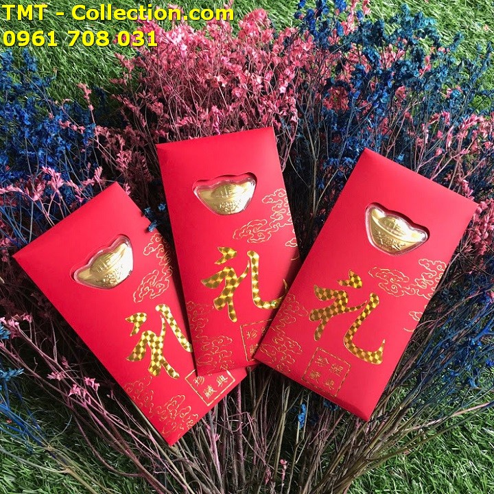 Bao lì xì thỏi vàng - TMT Collection