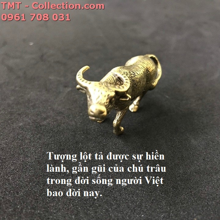TƯỢNG ĐỒNG CON TRÂU - TMT Collection.com