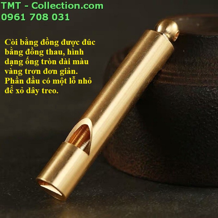 Còi bằng đồng - TMT Collection.com