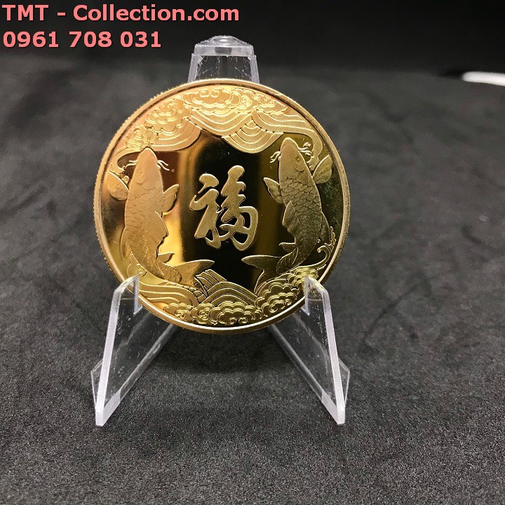 Xu Quan Âm Mạ Vàng Cá Chép - TMT Collection.com