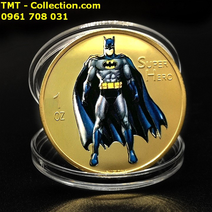 Xu Siêu Anh Hùng Bat Man Vàng - TMT Collection.com