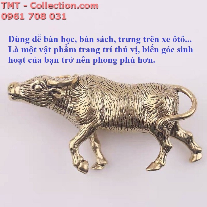 TƯỢNG ĐỒNG CON TRÂU - TMT Collection.com