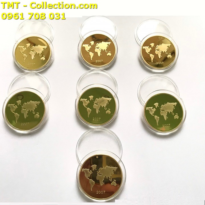 Bộ xu 7 kỳ quan Thế Giới&nbsp;- TMT Collection.com