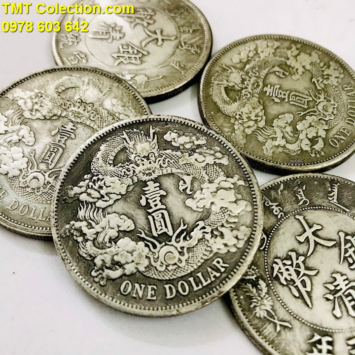 Xu China - Trung Quốc 1 Dollar 1911 FAKE - TMT Collection.com