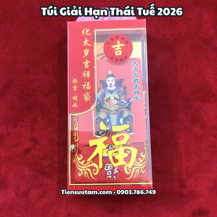 Túi Giải Hạn Thái Tuế 2026