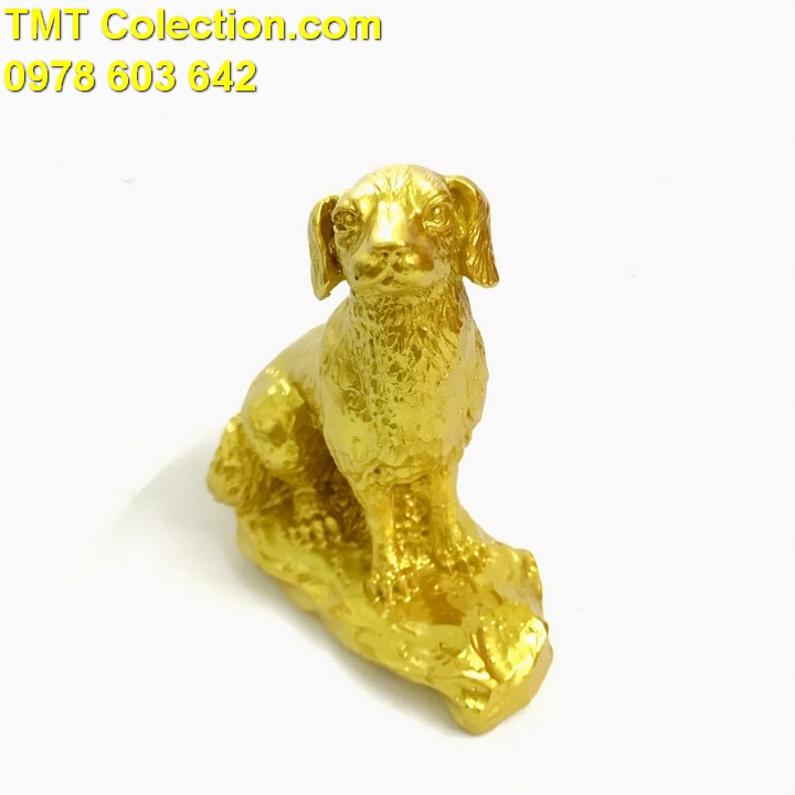 Tượng Con Chó Vàng - TMT Collection.com