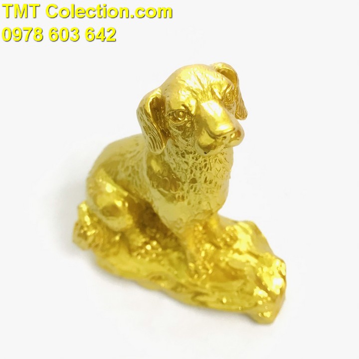 Tượng Con Chó Vàng - TMT Collection.com