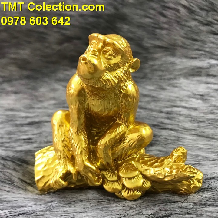Tượng Con Khỉ Vàng - TMT Collection.com