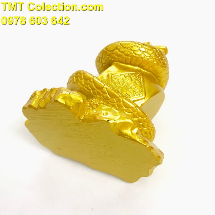 Tượng Con Rắn Vàng - TMT Collection.com