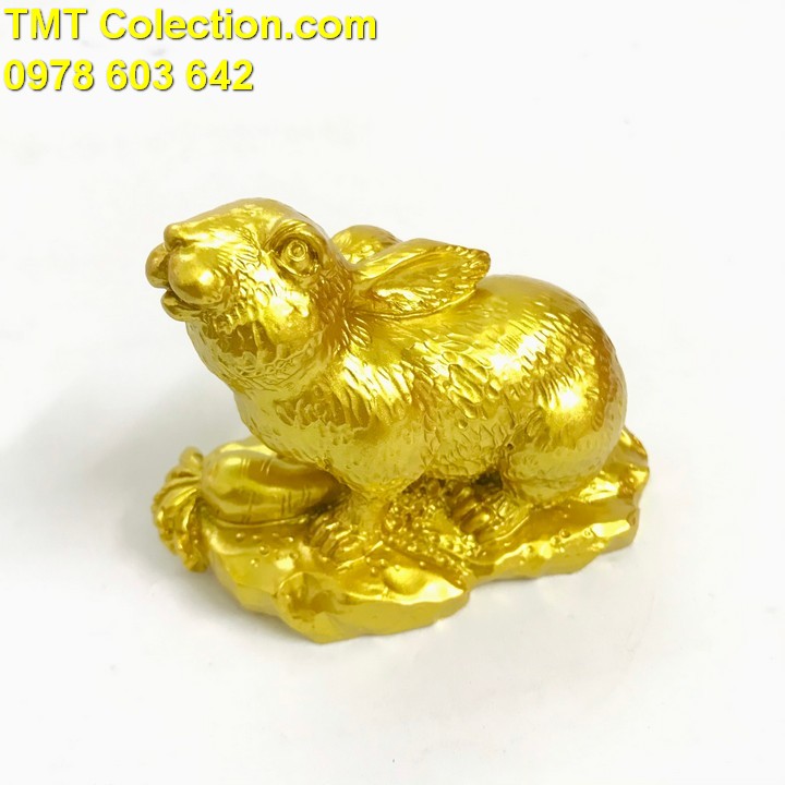 Tượng Con Thỏ Vàng - TMT Collection.com