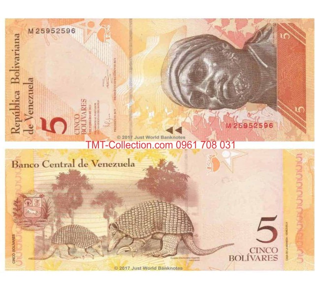 Venezuela 5 Bolivares 2011 UNC