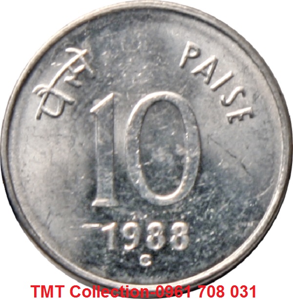 Xu Ấn Độ-India 10 Paise 1988