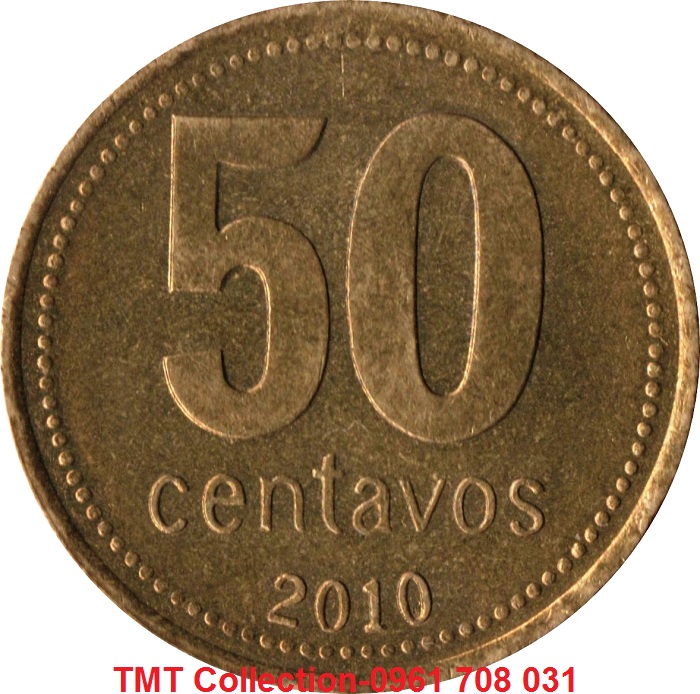 Xu Argentina 50 Centavos 1992-2010
