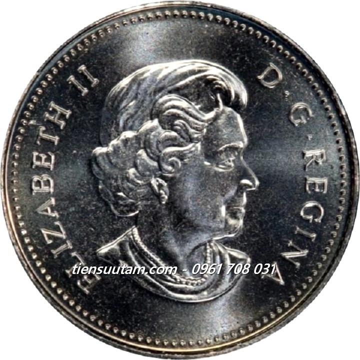 Xu Canada 5 cent 2006-2022