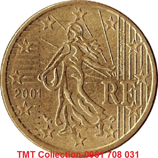 Xu France-Pháp 10 Euro Cent 1999-2006