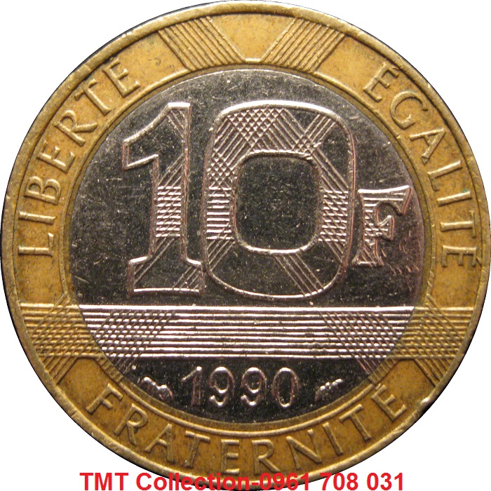 Xu France-Pháp 10 Francs 1988-2001