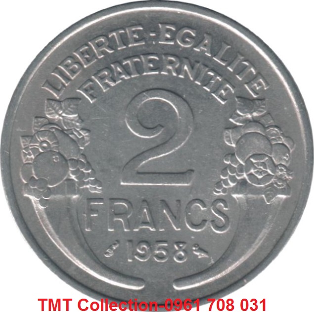 Xu France-Pháp 2 Franc 1941-1959