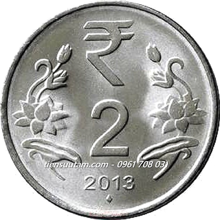 Xu India - Ấn Độ 2 Rupee 2011-2019