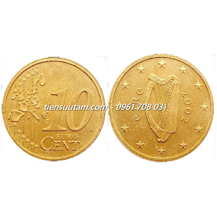 Xu Ireland 10 Cent Euro 2002 - 2023