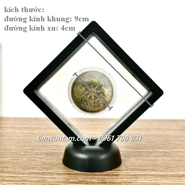 Khung Trưng Bày Xu Long Phụng Bát Quái Âm Dương