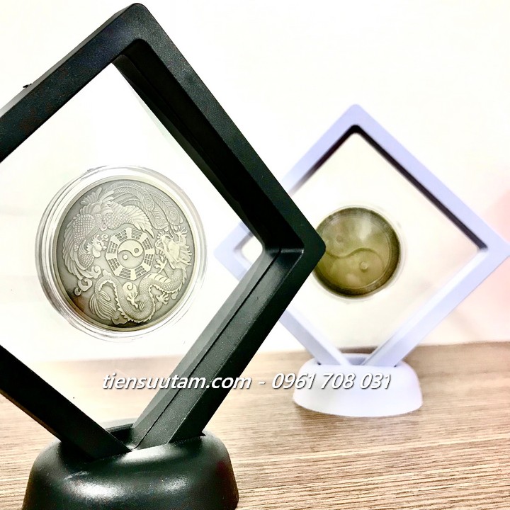 Khung Trưng Bày Xu Long Phụng Bát Quái Âm Dương