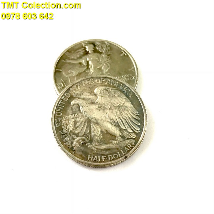 Xu Mỹ - USA 1/2 Dollar Liberty 1933 FAKE - TMT Collection.com