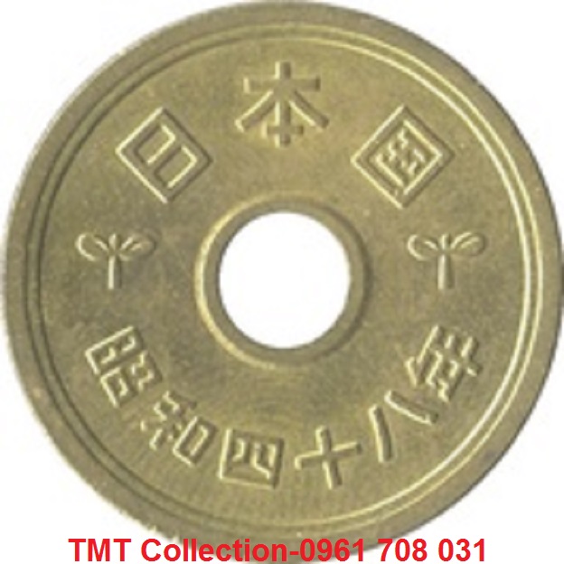 Xu Nhật-Japan 5 Yen (Loại Cũ) 