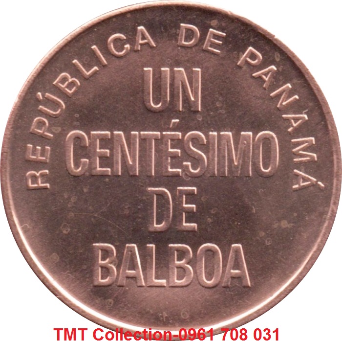 Xu Panama 1 Centésimo de Balboa 1996-2019