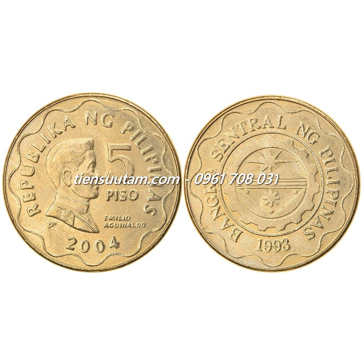 Xu Philippines 5 Piso 1995-2017