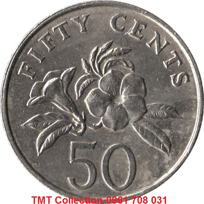 Xu Singapore 50 Cents 1985-1991