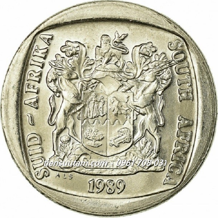 Xu South Africa - Nam Phi 2 Rand 1989-1995