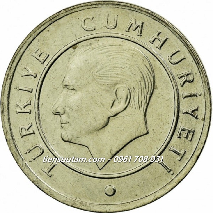 Xu Turkey - Thổ Nhỉ Kỳ 25 Kurus 2009-2022