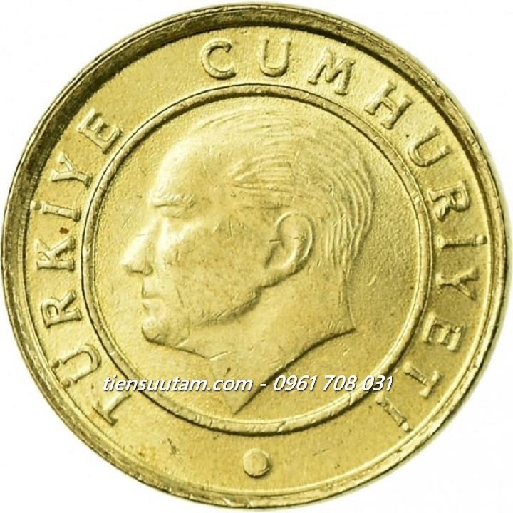 Xu Turkey - Thổ Nhỉ Kỳ 5 Kurus 2009-2022