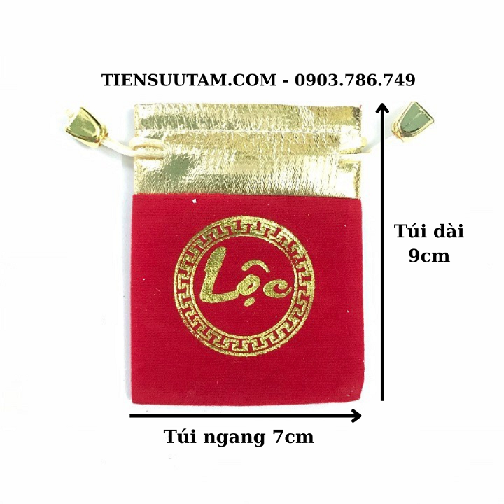 Xu Úc Hình Con Ngựa Mạ Vàng 2026 Tặng Túi Gấm Lộc