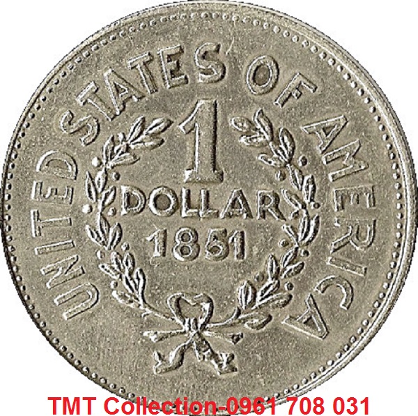 Xu USA 1 Dollar 1851