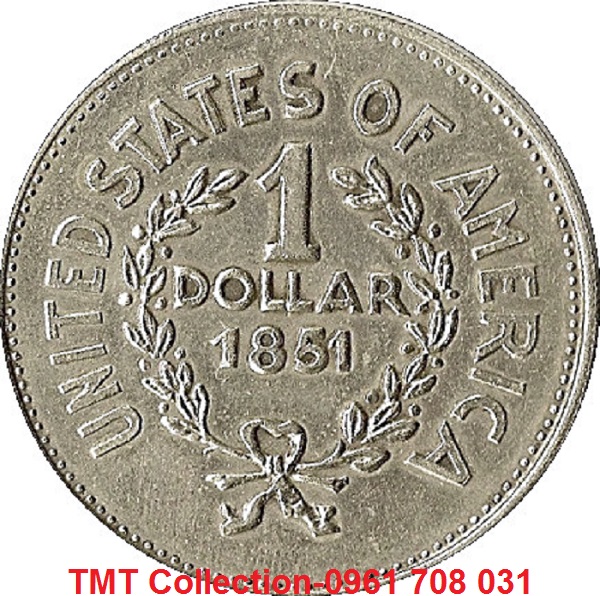 Xu USA 1 Dollar 1851