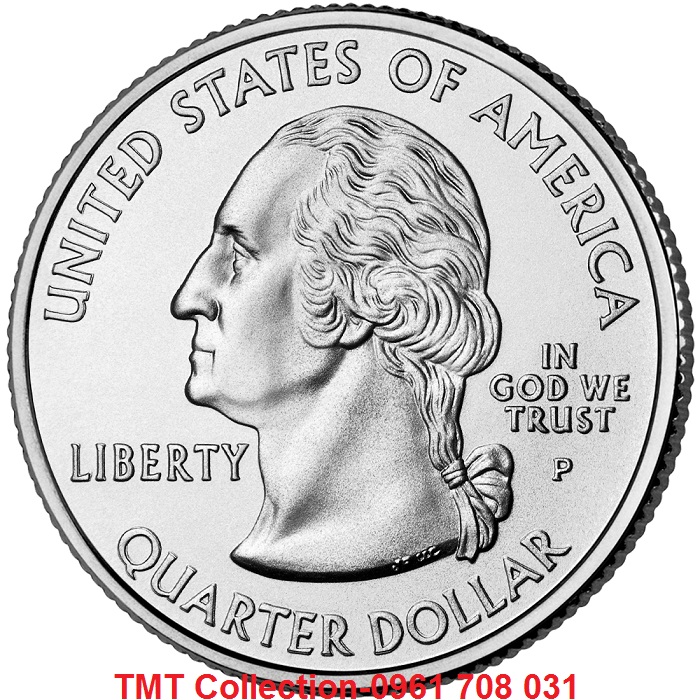 Xu USA-Mỹ Bang Michigan 1/4 Dollar 2004