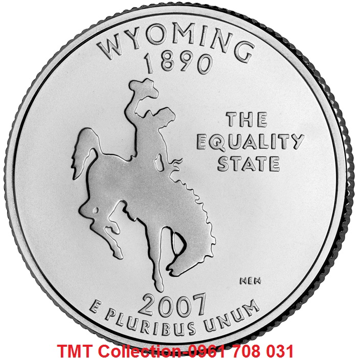 Xu USA-Mỹ Bang Tây Virginia 1/4 Dollar 2016