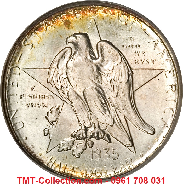 Xu USA - Mỹ Half Dollar 1938 Texas ( FAKE )