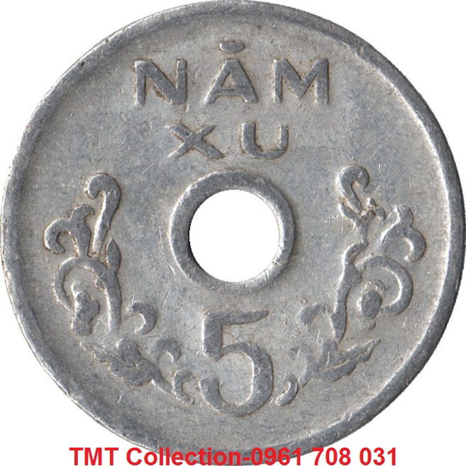 Xu Việt Nam 5 Xu 1975