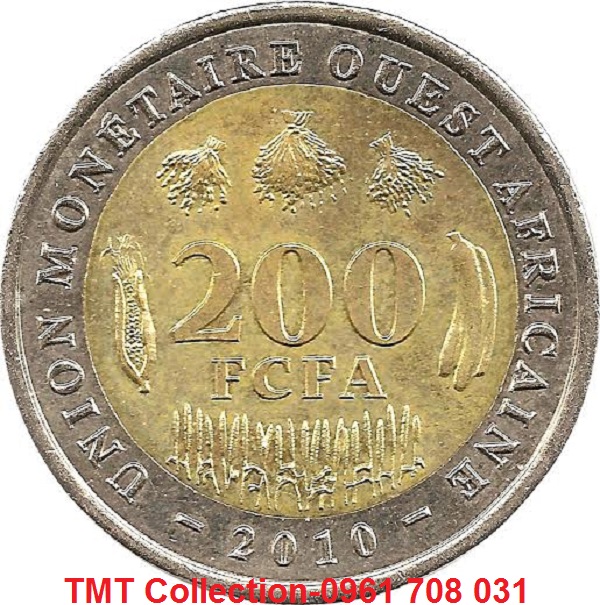 Xu West African States-Tây Phi 200 Francs CFA 2003-2018