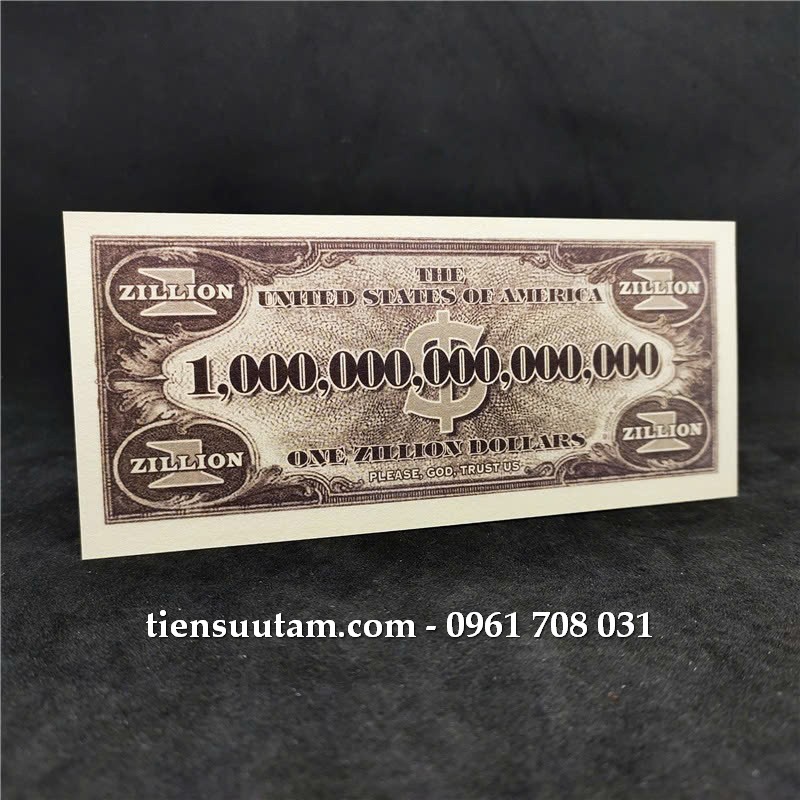 Tiền play money 1 triệu tỷ usd Mỹ mệnh khủng