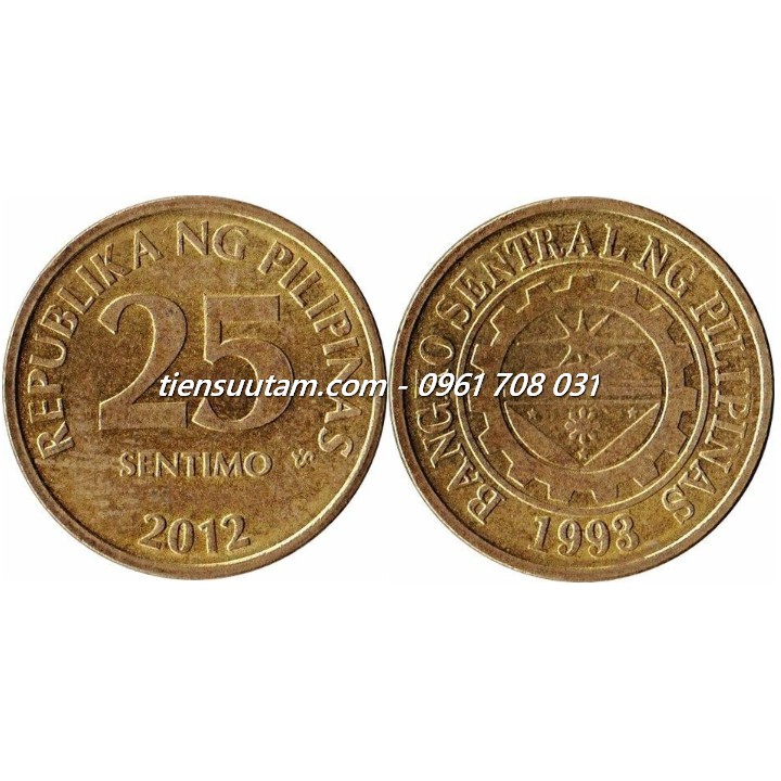 Xu Philippines 25 Sentimo 2003-2017