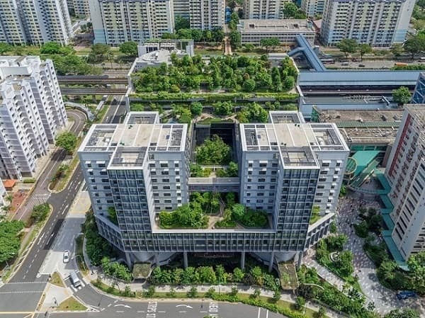 Tìm hiểu về mô hình kiến trúc xanh cho nhà chung cư cao tầng