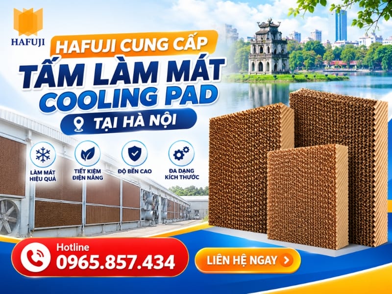 Hafuji cung cấp tấm làm mát Cooling Pad tại Hà Nội