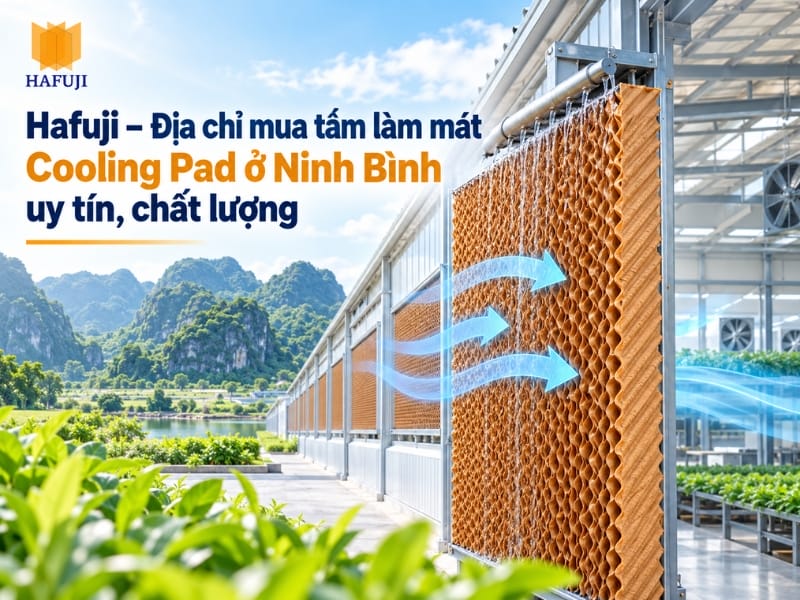 Hafuji – Địa chỉ mua tấm làm mát Cooling Pad ở Ninh Bình uy tín, chất lượng